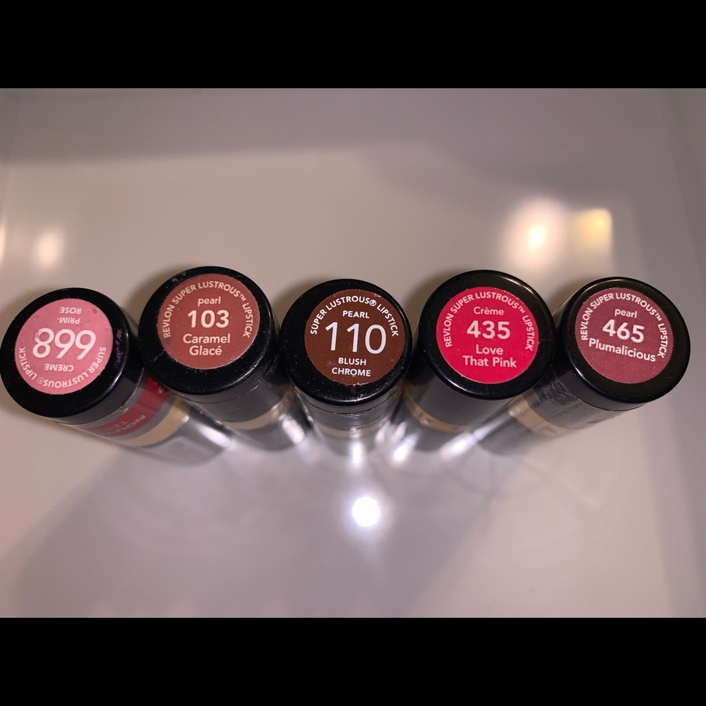Revlon Super Lustrous Lipstick Bundle